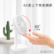 【KOKOYI】2入組 北歐USB大風力靜音桌扇(靜音 小型風扇 露營風扇 手持風扇 桌上扇 USB電風扇)
