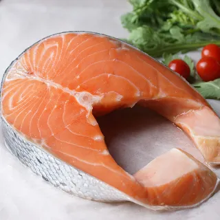 【海之醇】制霸中段厚切鮭魚-6片組(400g±10%/片)