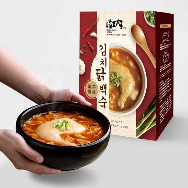 涓豆腐 韓式泡菜雞湯(2入1組)優惠推薦