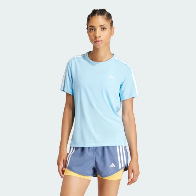 adidas 愛迪達 上衣 女款 短袖上衣 排汗 運動 亞規 OTR E 3S TEE 藍 IK5020