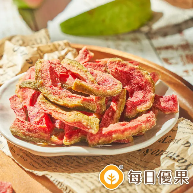 【每日優果】紅心芭樂乾隨手包75G(芭樂乾)