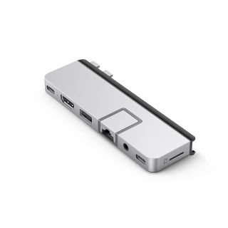 【HyperDrive】7-in-2 USB-C Hub（Magsafe）-銀(適用M1/M2/M3)