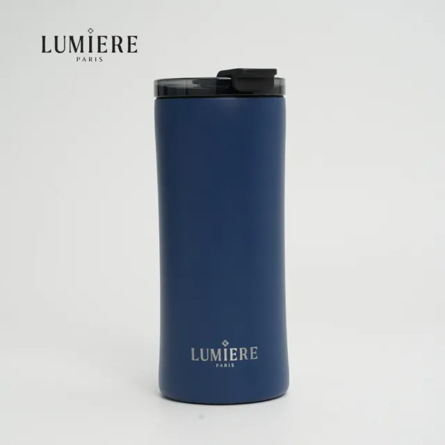 【Lumiere】Lavish Sapphire Blue 防漏防摔隨行保溫杯16oz/480ml-寶石藍(保溫杯 隨行杯 咖啡杯)