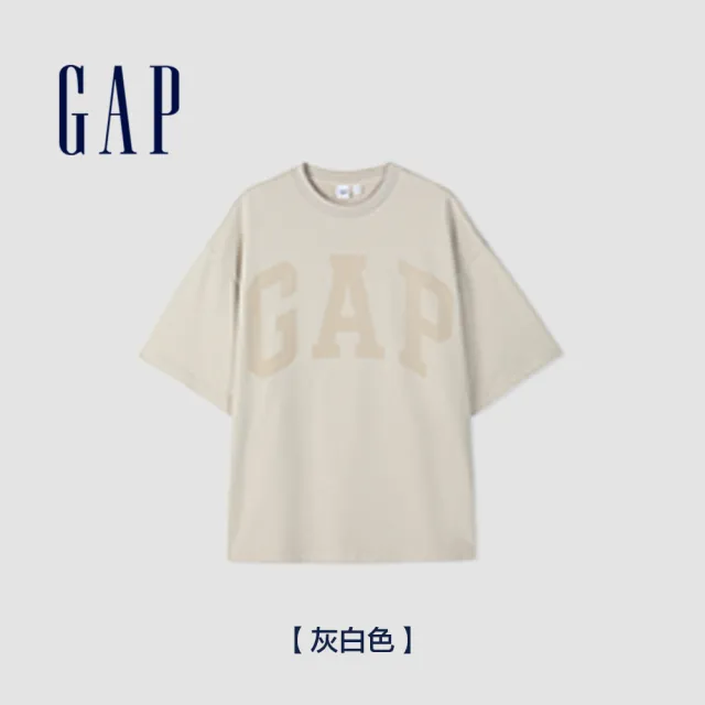 【GAP】男女同款 Logo圓領短袖T恤-多色可選(889779)
