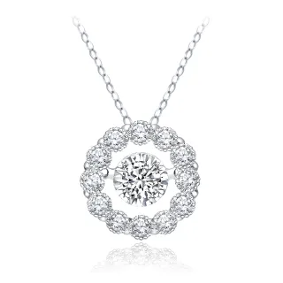 【King Star】GIA 30分 D VVS2 天然鑽石鑽墜 花圈靈動(3Excellent極優 八心八箭)