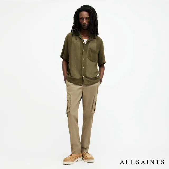 【ALLSAINTS】SORTIE 寬鬆短袖微透光夏威夷襯衫 MS500Z(舒適版型)