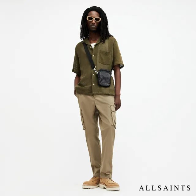 【ALLSAINTS】SORTIE 寬鬆短袖微透光夏威夷襯衫 MS500Z(舒適版型)