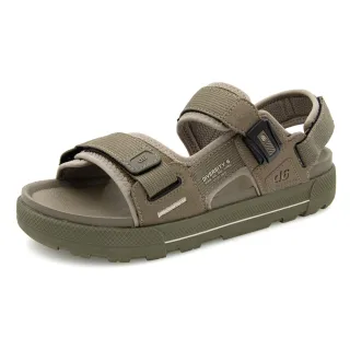 【G.P】d6男款Q軟舒適磁扣兩用涼拖鞋D592M-橄欖綠(SIZE:40-44 共二色)