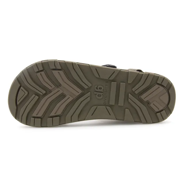 【G.P】d6男款Q軟舒適磁扣兩用涼拖鞋D592M-橄欖綠(SIZE:40-44 共二色)