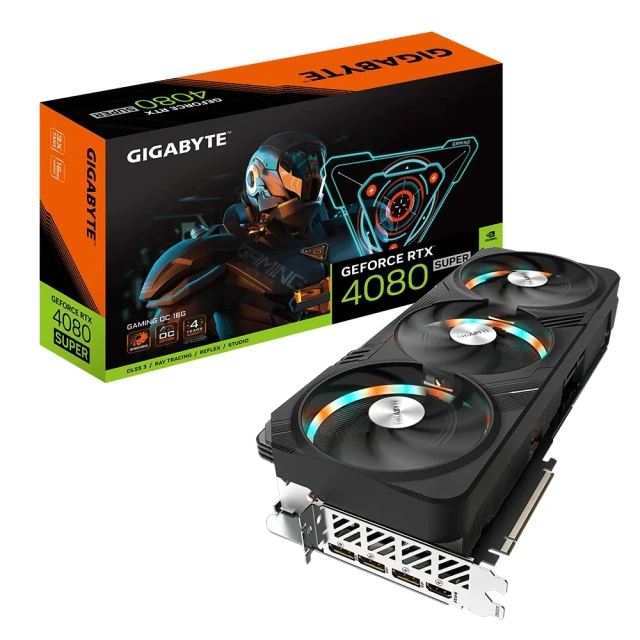 【GIGABYTE 技嘉】GeForce RTX4080 SUPER GAMING OC 16G 顯示卡