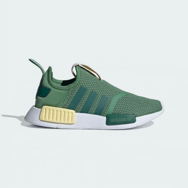 adidas 愛迪達 運動鞋 童鞋 中童 兒童 襪套 三葉草 NMD 360 C 綠 IF3600