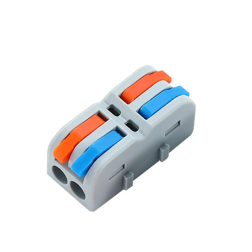 【青禾坊】拼接式 2進2出 S22C/S22R 快速接頭-50入(接線端子/快接端子/電火布/絕緣膠帶/快速配線)