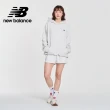 【NEW BALANCE】NB 刺繡小LOGO棉質短褲_女性_淺灰色_WS41500AHH(美版 版型偏大)