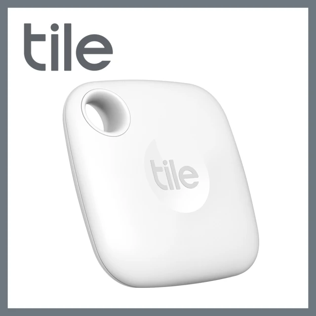 【Tile】防丟小幫手/定位防丟器- Mate 4.0 不可換電池 白