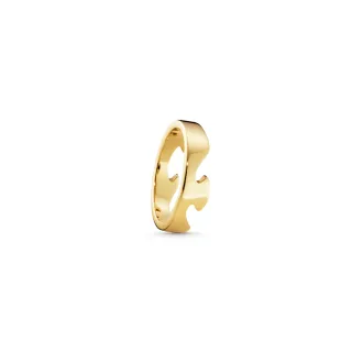 【Georg Jensen 官方旗艦店】FUSION 外圈戒指(18K黃金)