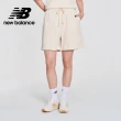 【NEW BALANCE】NB 鬆緊抽繩棉質短褲_女性_杏色_WS41508LIN(美版 版型偏大)