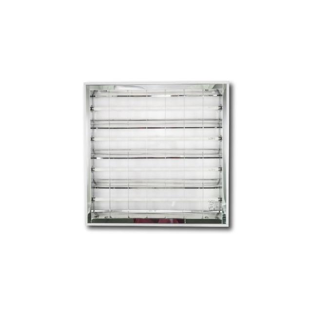 【旭光】LED 2尺*4管 全電壓 輕鋼架 白光 2入組(LED 輕鋼架 2尺*2尺)