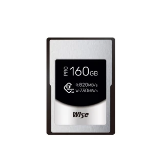 【Wise 裕拓】CFexpress Type A PRO - 160GB 高速記憶卡 專為Sony Alpha和FX系列設計(公司貨)