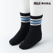 【MUJI 無印良品】兒童棉混織線直角襪(共3色)