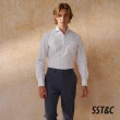 【SST&C 新品８５折】EASY CRAE 白色織紋修身版襯衫0312400001