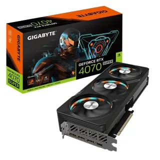 【GIGABYTE 技嘉】GeForce RTX4070 SUPER GAMING OC 12G 顯示卡