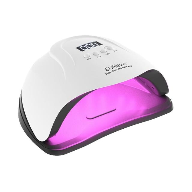 【Nil】618 280W美甲速乾光療機 UV/LED美甲機照燈 紅外線智能感應美甲燈 指甲油膠烤燈