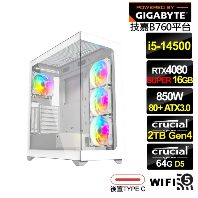 技嘉平台 i5十四核GeForce RTX 4080S{航海
