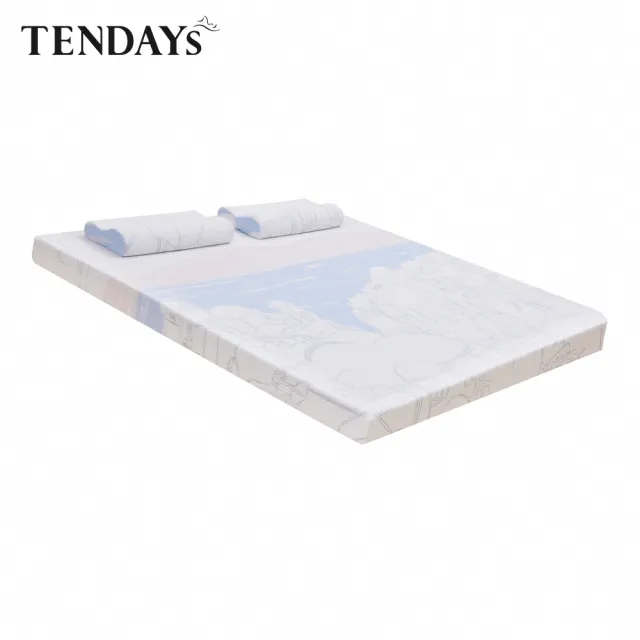 【TENDAYS】希臘風情紓壓床墊5尺標準雙人(6cm厚 記憶棉層+高Q彈纖維層)