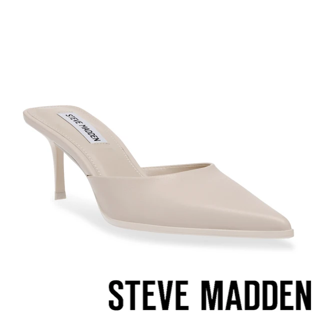 STEVE MADDENSTEVE MADDEN HYPNOSIS 尖頭前包涼跟鞋(米色)