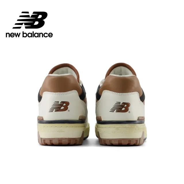 【NEW BALANCE】NB 復古鞋/運動鞋_男鞋/女鞋_仿舊米白棕_BB550VGC-D