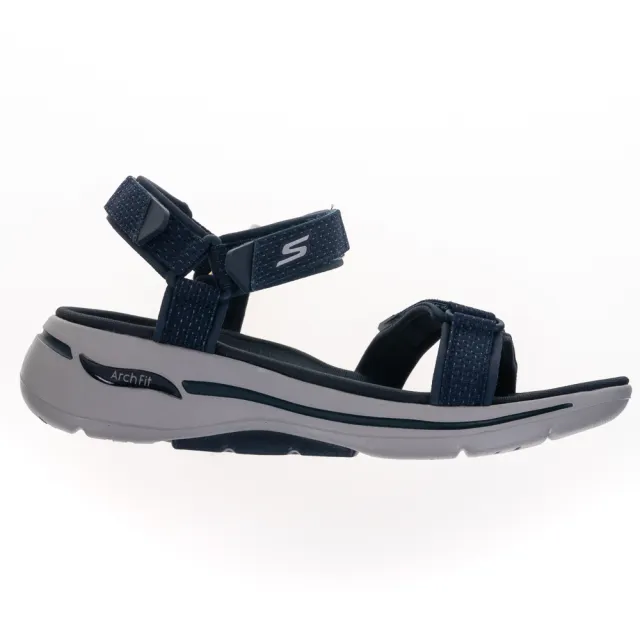 【SKECHERS】女鞋 健走系列涼拖鞋 GO WALK ARCH FIT SANDAL(140251WNVY)