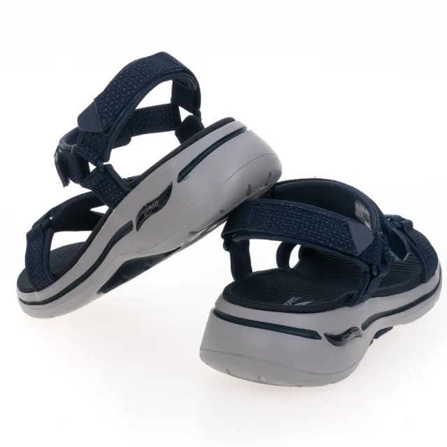 【SKECHERS】女鞋 健走系列涼拖鞋 GO WALK ARCH FIT SANDAL(140251WNVY)