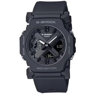 【CASIO 卡西歐】G-SHOCK 未來感 時尚雙顯腕錶 618 年中慶 禮物(GA-2300-1A)