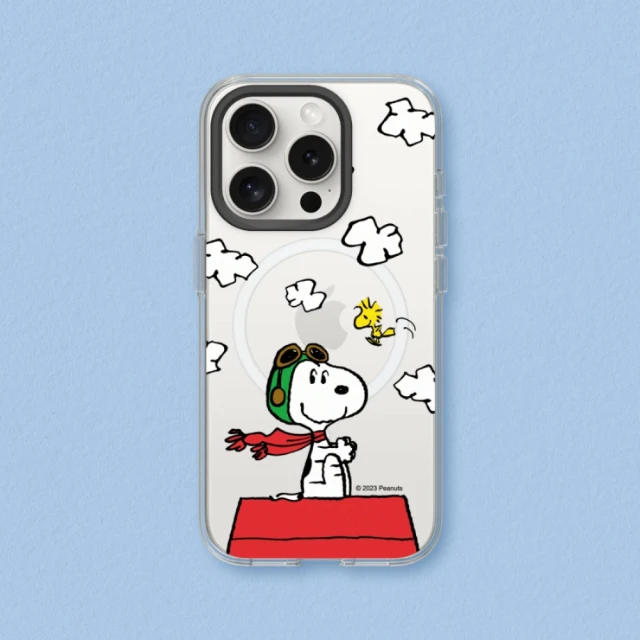 RHINOSHIELD 犀牛盾RHINOSHIELD 犀牛盾 iPhone 12系列 Clear MagSafe兼容 磁吸透明手機殼/史努比-小小飛行員(Snoopy)