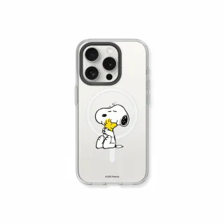 【RHINOSHIELD 犀牛盾】iPhone 12系列 Clear MagSafe兼容 磁吸透明手機殼/經典-Snoopy&胡士托(史努比)