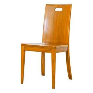 【Mahogany 瑪荷尼家具】全原木 桃花心木 春風餐椅G2(原木餐椅、椅子)