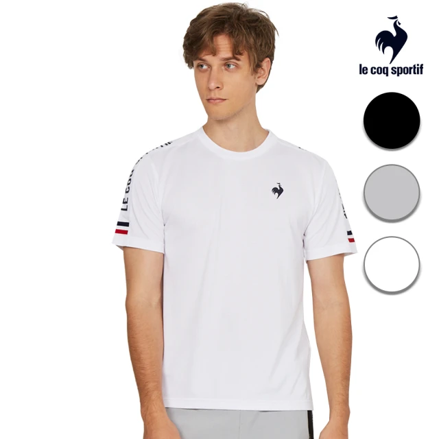 LE COQ SPORTIF 公雞 休閒基礎短袖T恤 男款-3色-LWT21901