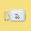【RHINOSHIELD 犀牛盾】AirPods Pro2/Pro/第3/2/1代 無線耳機保護殼/史努比-Snoopy Ride The Bike(Snoopy)