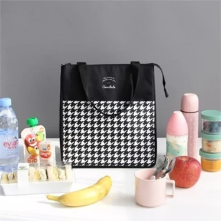 【Dagebeno荷生活】韓式大容量保溫野餐包 環保購物保冰袋午餐包(2入)