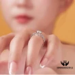 【鉅曜】30分D色浪漫鑽石戒指(培育鑽石)