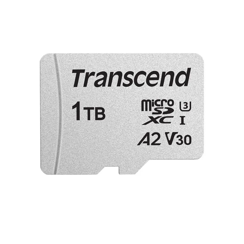 【Transcend 創見】USD300S microSDXC UHS-I U3 V30/A2 1TB 記憶卡(TS1TUSD300S-A附轉卡 新舊包裝隨機出貨)