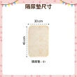 【OhBabyLying】30×45 公分 四層有機彩棉隔尿墊 小(寢具/防水墊/產褥墊/保潔墊/護理墊/戒尿布/雙面可用)