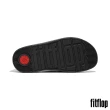 【FitFlop】GEN-FF 軟墊交織帶涼鞋-女(拿鐵米色/黑色)