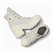 【CONVERSE】CHUCK 70 DE LUXE HEEL HI 高筒 休閒鞋 高跟鞋 厚底鞋 男鞋 女鞋 淺灰(A07551C)