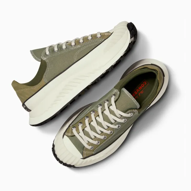 【CONVERSE】CHUCK 70 AT-CX OX 低筒 休閒鞋 厚底鞋 男鞋 女鞋 綠色(A07446C)