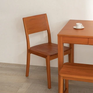 【Mahogany 瑪荷尼家具】全原木 桃花心木 丹麥餐椅G3(餐椅、椅子)