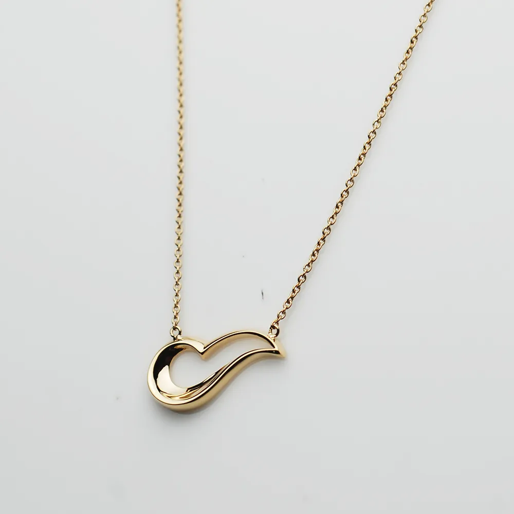 【Georg Jensen 喬治傑生】#1650 Hearts 18K金愛心項鍊