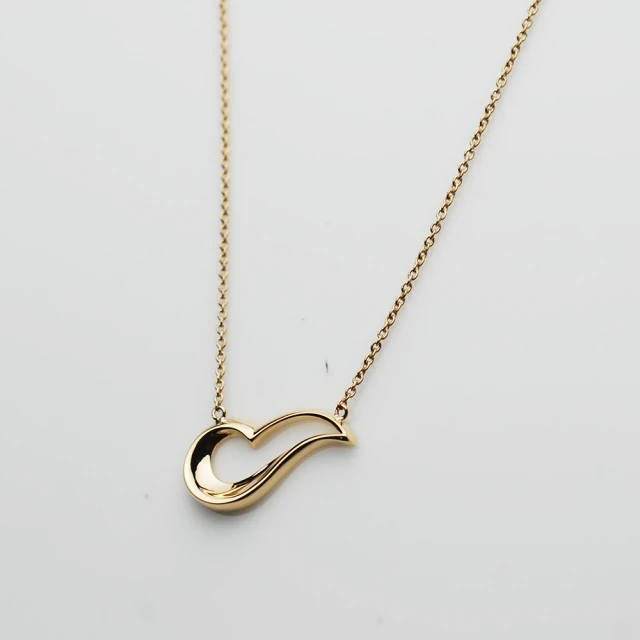 Georg Jensen 喬治傑生 #1650 Hearts 18K金愛心項鍊