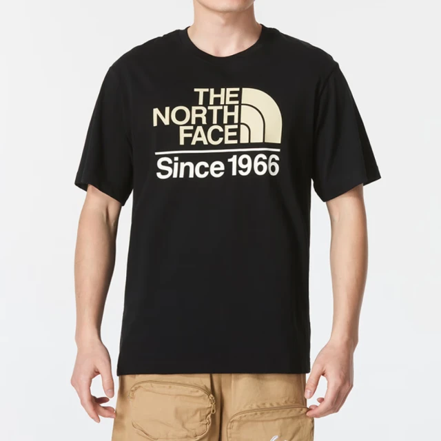 The North Face 上衣 男款 短袖上衣 運動 M THE NORTH FACE 1966 LOGO SS TEE 黑 NF0A88G3JK3