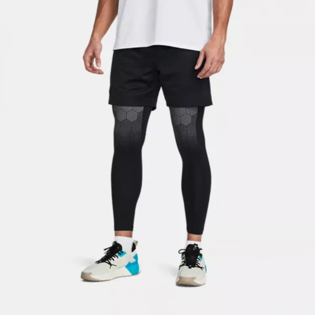 UNDER ARMOUR 短褲 男款 運動褲 PJT ROCK PAYOFF MESH 黑 1383192-001(不含緊身褲)